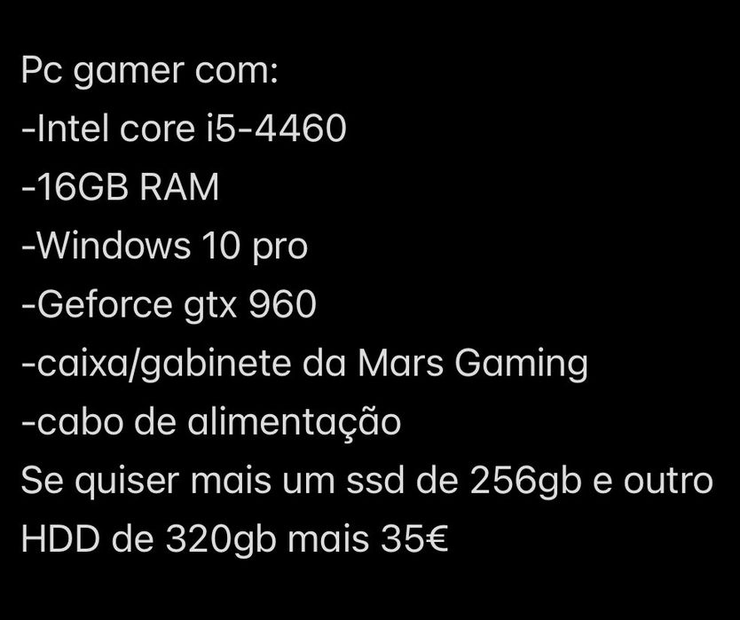 Pc gamer como novo