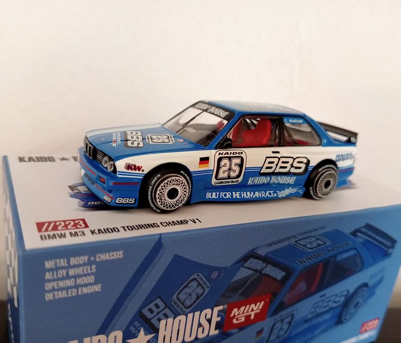 BMW M3  Kaido hause 1:64,  Mini GT, Hot Wheels + inne