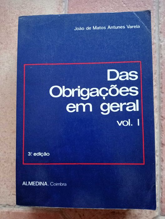 Livro - Das Obrigações em Geral