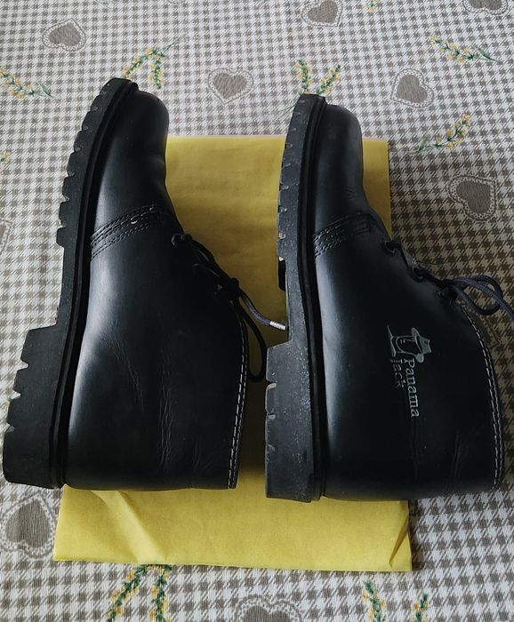 Buty trzewiki Panama Jack  skórzane R.39 Czarne