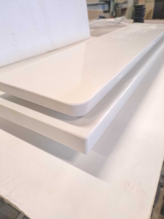 Parapet konglomerat kamień aglomarmur biały Polare 2cm  !!!