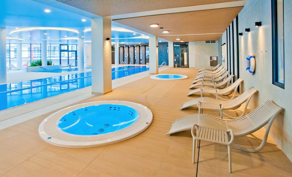 Aqua Resort Apartament blisko plaży-Baseny&Sauny&Parking