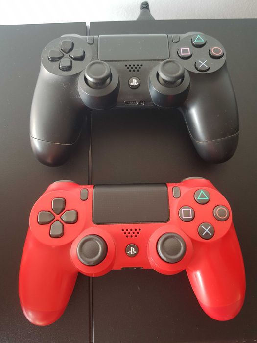 Consola PlayStation 4 PS4 Slim 1 TB 2 comandos Sony Dualshock oficiais