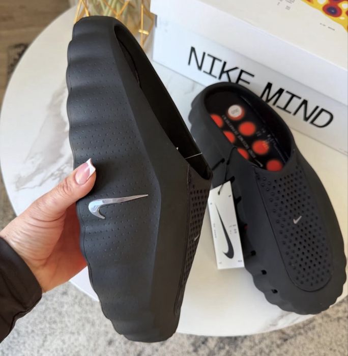 Klapki unisex  czarne nike