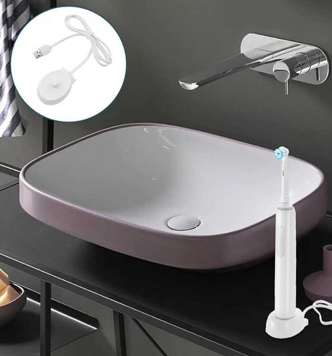 Ładowarka Elektryczna Szczoteczka Do Zębów USB Wodoszczelna Typu 3757