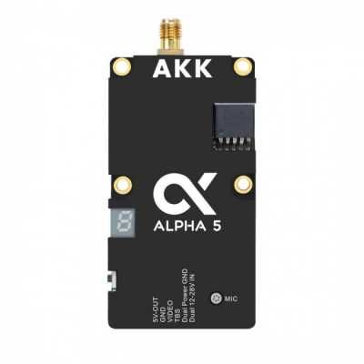 Відеопередавач (VTX) AKK Alpha 5W 5.8GHz 80CH