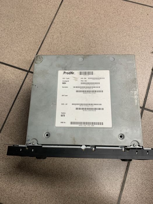 Radio Porshe Cayenne