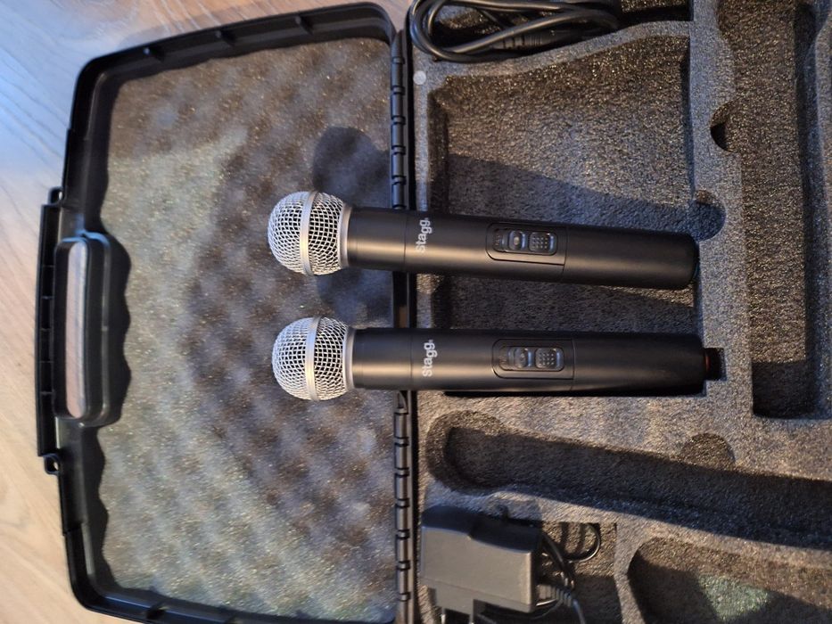 Mikrofony Stagg bezprzewodowe