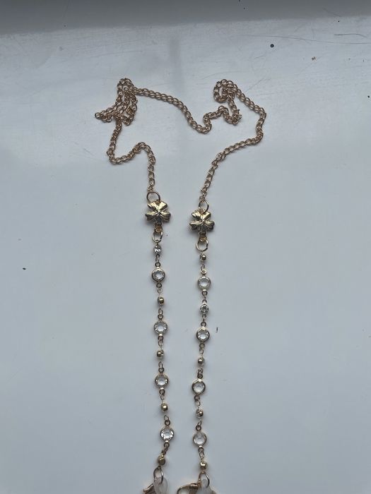 Łańcuszek do okularów krysxtałki