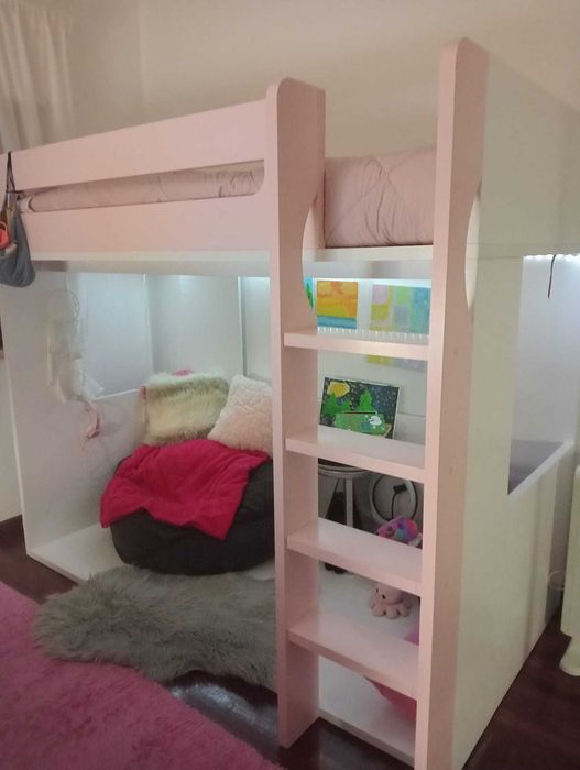 Cama mezzanine / beliche 90×190