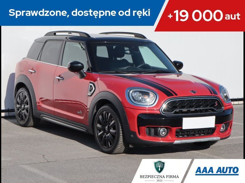 MINI Countryman Cooper S ALL4, Salon Polska, Serwis ASO, Automat, Skóra, Navi,