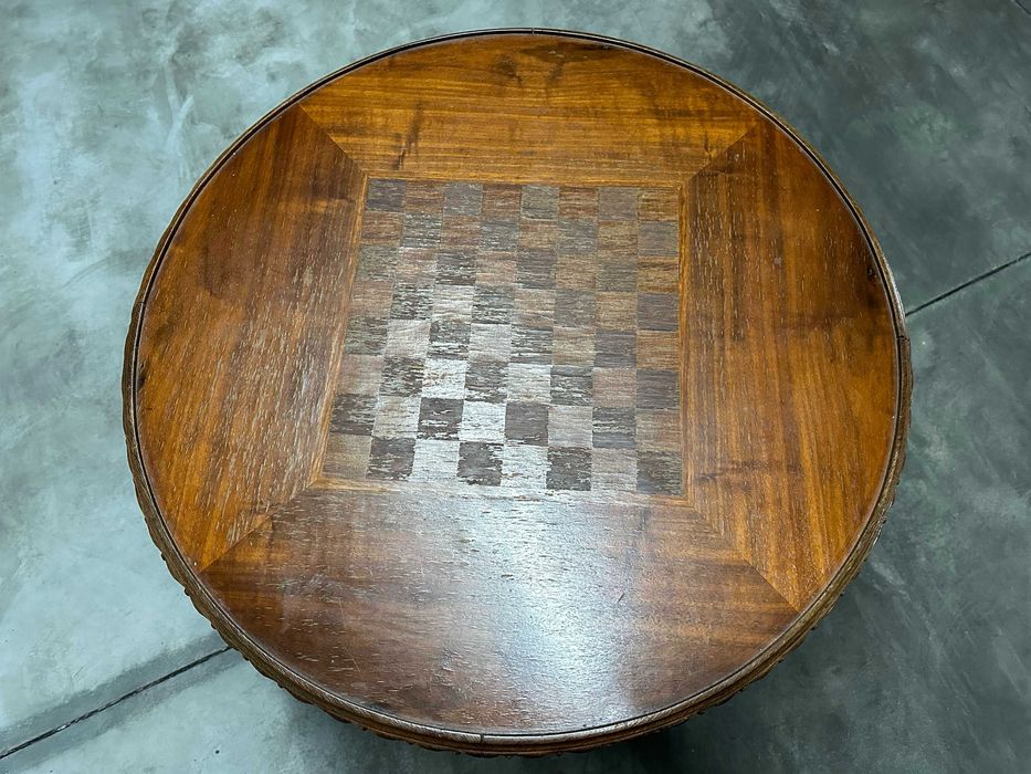 mesa de jogo vintage antiga