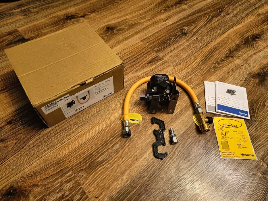 Nowy Reduktor Gazu Truma Monocontrol CS + wąż HD SBS