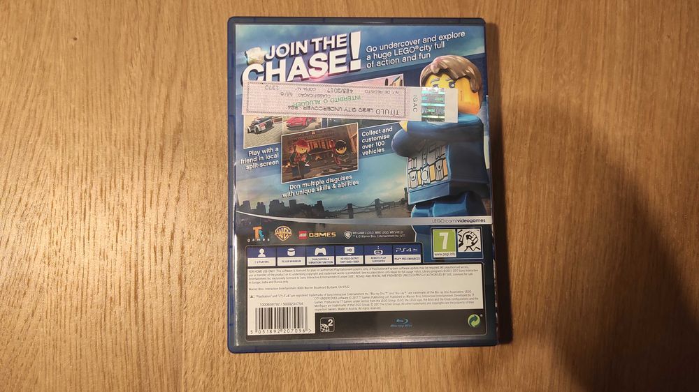 Lego City Undercover - Jogo PS4 Usado