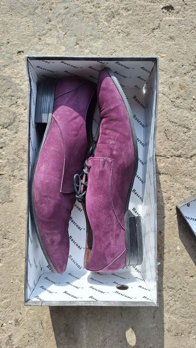 Туфли замшевые,фиолетового цвета размер 43
Состояние аккуратно носи