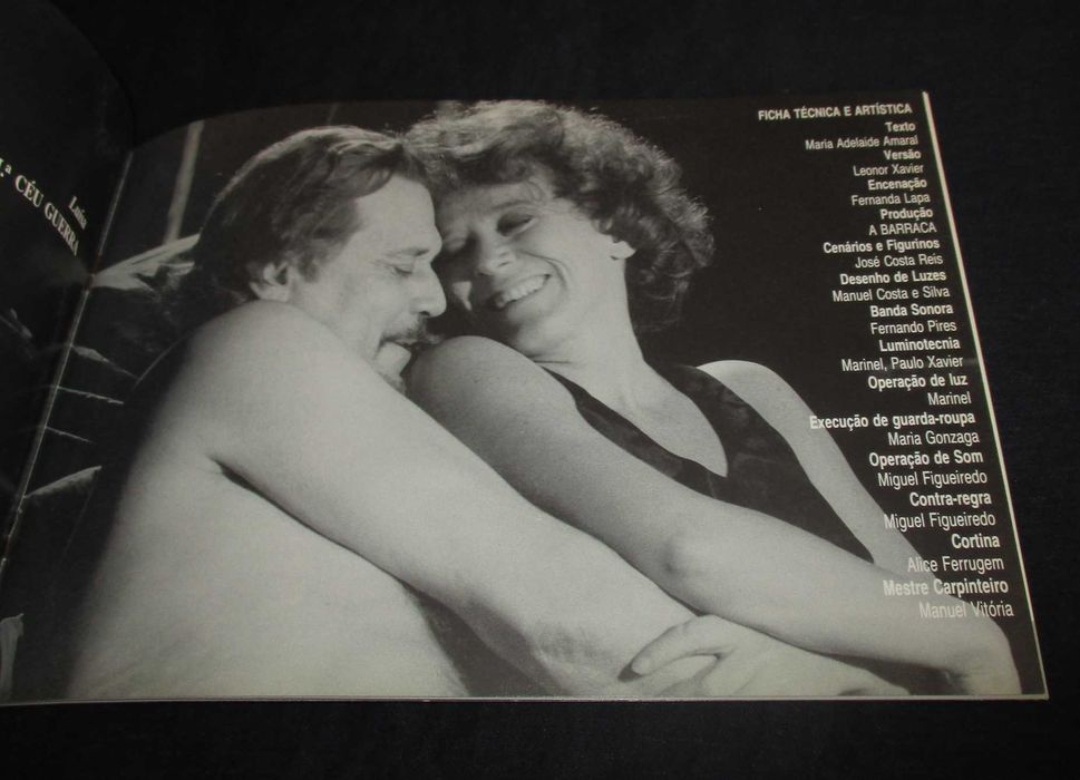 Livros Programas do Teatro A Barraca