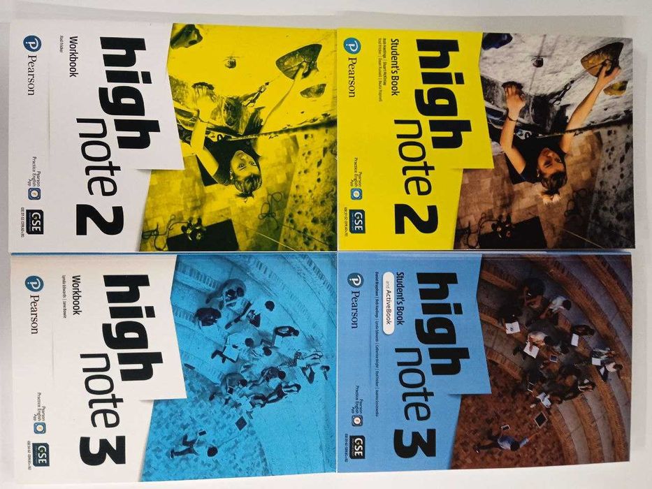 High Note 1,2,3,4 Students book+Work book