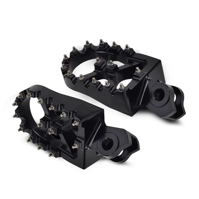 Pousa pés largos alumínio CNC maquinados cafe racer scrambler