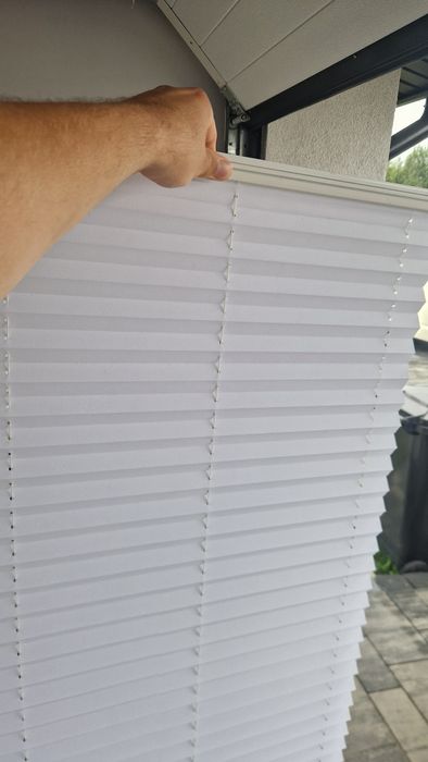 Roleta plisowana wewnętrzna