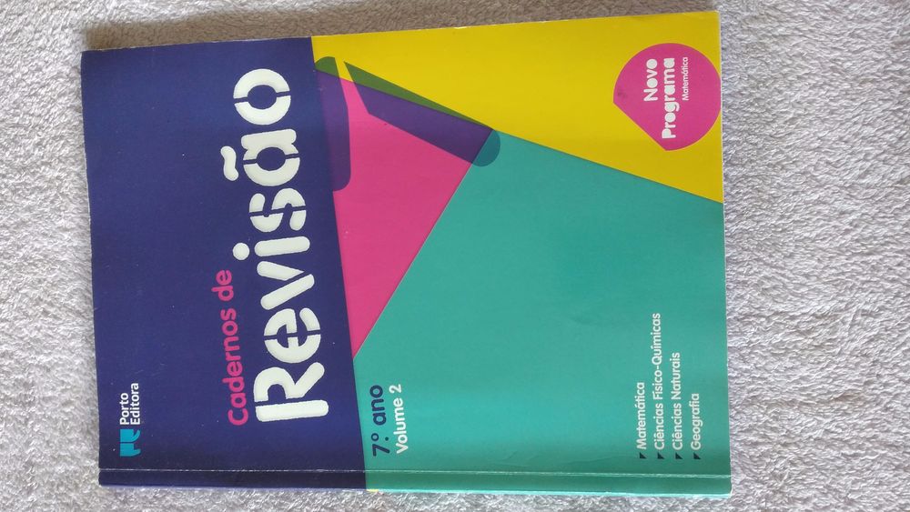 Cadernos de Revisão de 7º ano