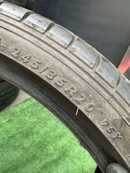 245/35 R20 Dunlop Sport Maxx run/Flat 24г пара шин летних.