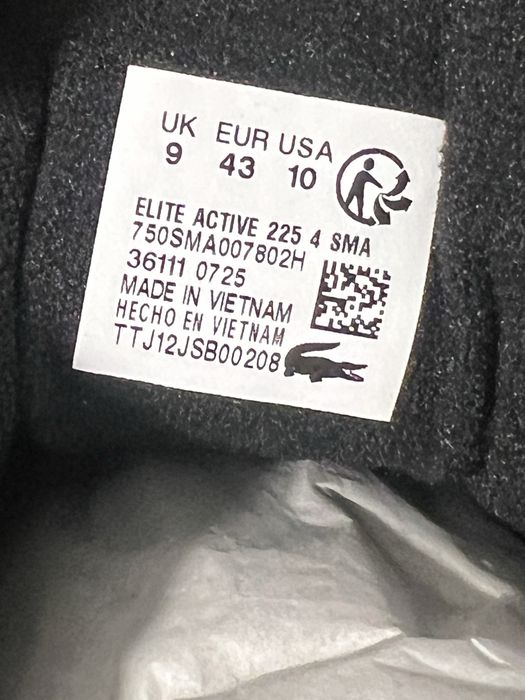 ОРИГІНАЛ! Кросівки Lacoste Elite Active Нові 41,42,43,44,45р.