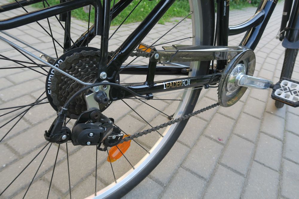 Rower Leader Fox mały przebieg fotelik gratis!