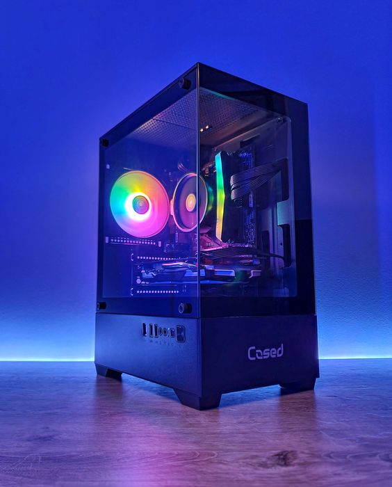 Komputer do Gier RYZEN/RX470 8GB/12GB DDR4/256SSD+1TBHDD RGB Okazja!