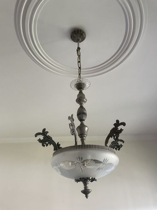 Candeeiro teto antigo