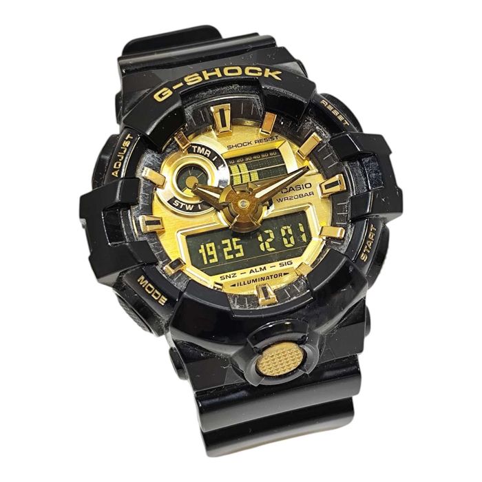 Zegarek Casio G-Shock GA-710GB-1AER – Czarno-złoty