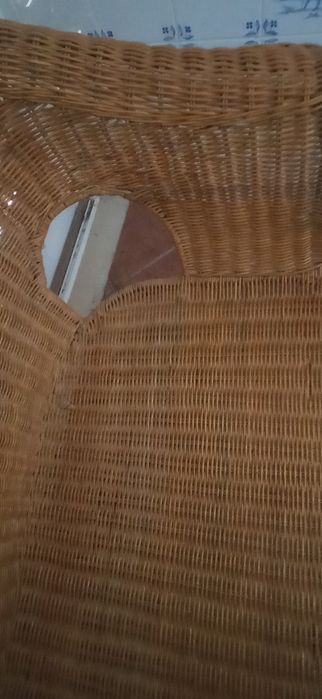 Cadeirão em bambu fino