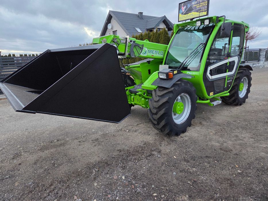 merlo turbo farmer TF33.7 2019rok mala z niemiec pneumatyka hydraulika centralne smarowanie nie jcb manitou