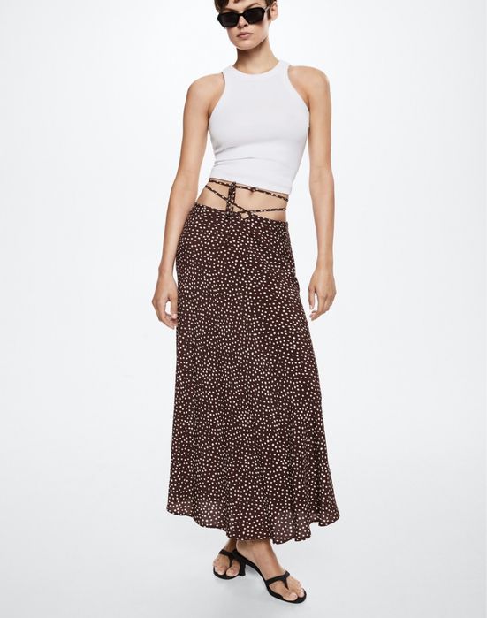 Спідниця Mango в горошек
