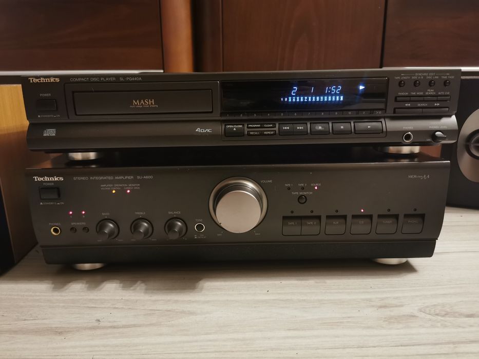 Technics SU-A600 class AA + CD SL-PG440A