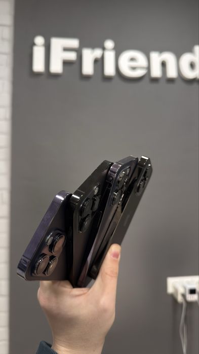 Used IPhone 14 Pro 128/256 Gb Purple/Black/Gold/Silver,100% Акб,гарантія від магазину IFriend