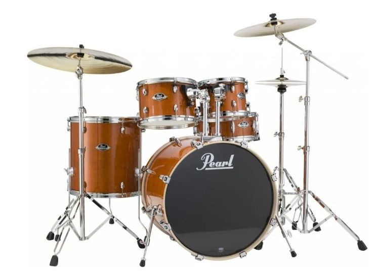 Pearl Export Lacquer Fusion 22" + hardware 830 kol. Honey Amber