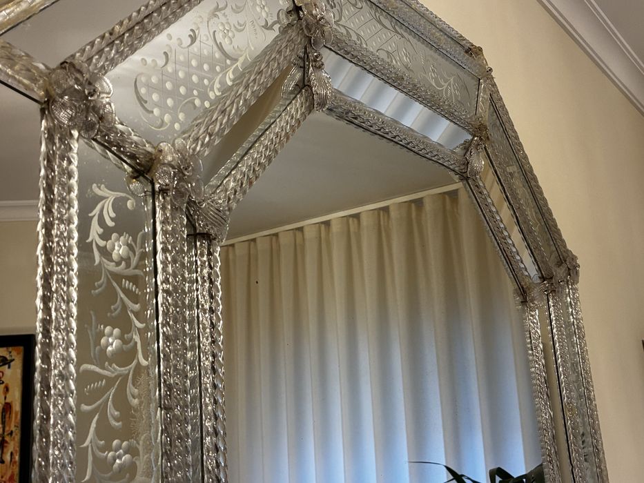 Magnifico Espelho Veneziano Octogonal 120x100