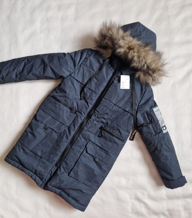 Зимова куртка парка Denny Kids хлопчик 11-12 р пуховик