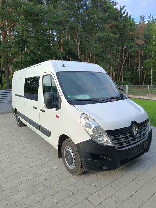 Renault Master 2.3 brygadówka 7 osobowy