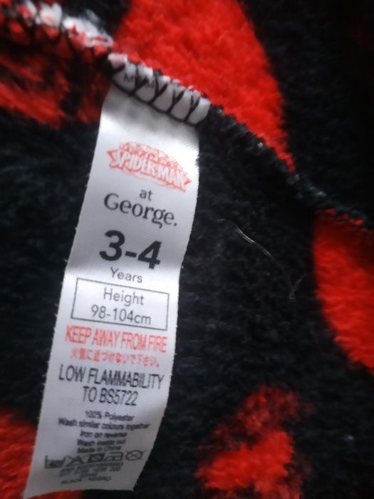 Spiderman szlafrok chłopiecy104