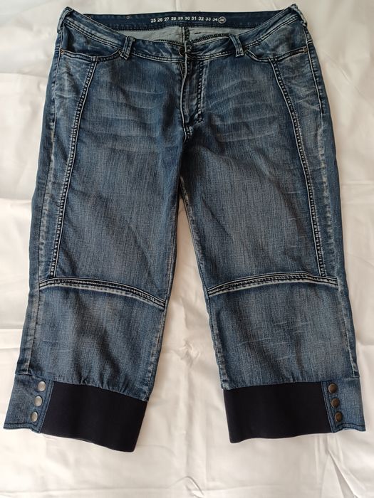 Женские джинсовые бриджи