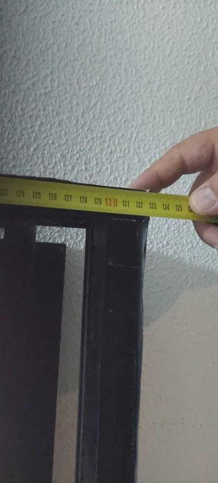 3 Janelas Alumínio vidro duplo 160 altura  x 133 largura completas
