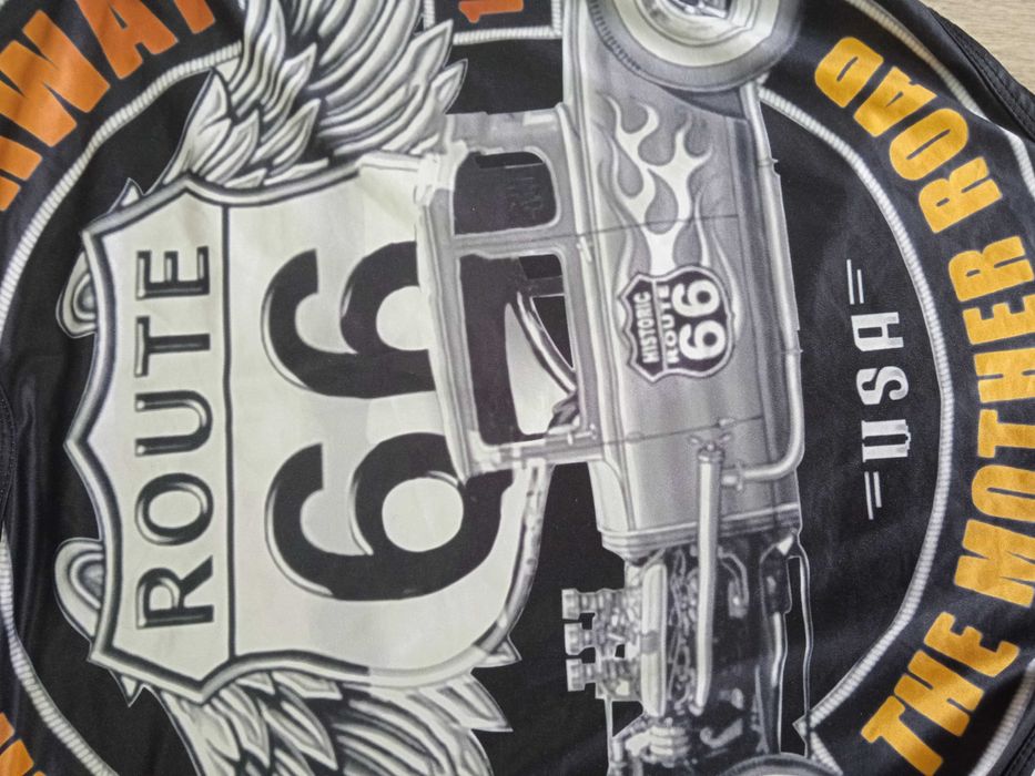 Боди Shein для байкерш Rout 66 Размер 1XL (EU 46) 50