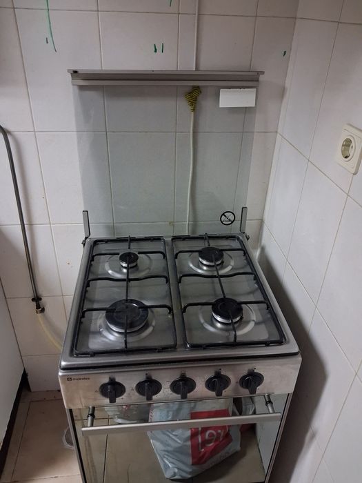 Fogão a Gás Meireles com Forno Inox