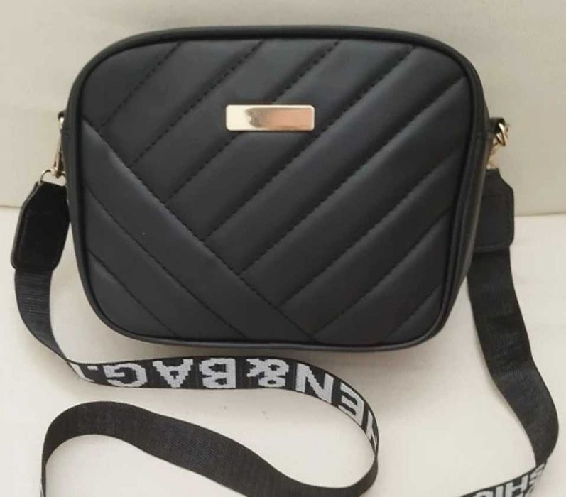 Женская модная сумка через плечо из PU кожи с молнией компактная сумка