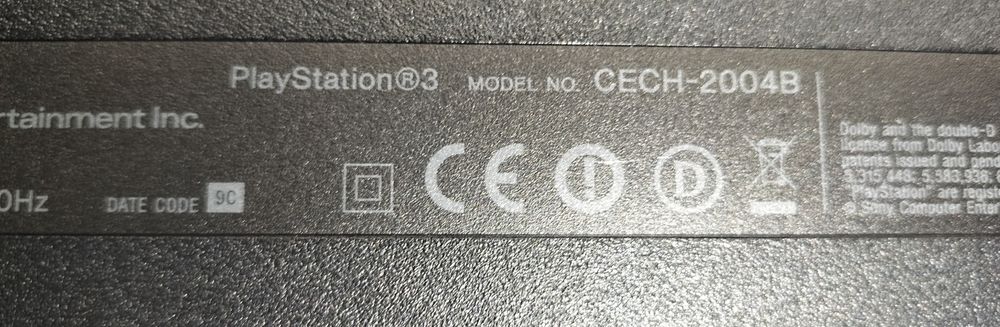 PS3 Slim carcaça completa