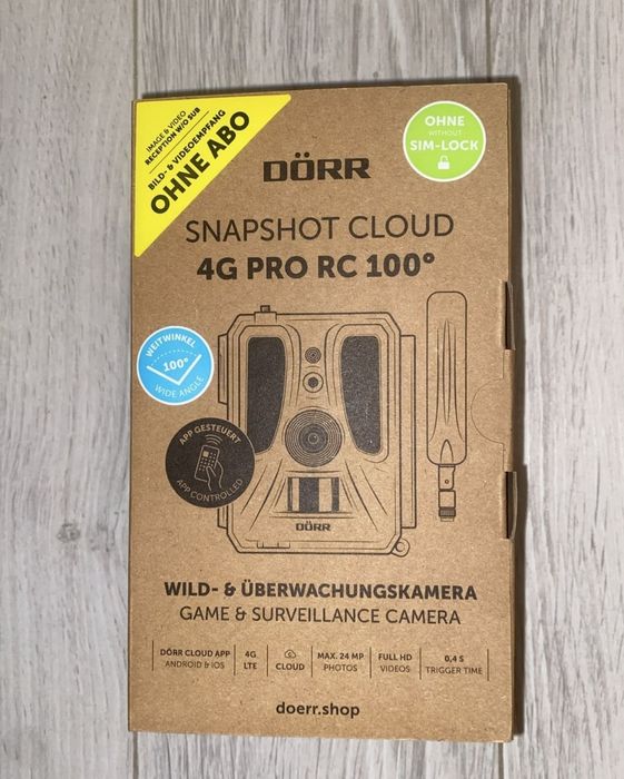 Фотоловушка DÖRR SnapSHOT Cloud Pro 4G — оригинал, новая, (Германия)