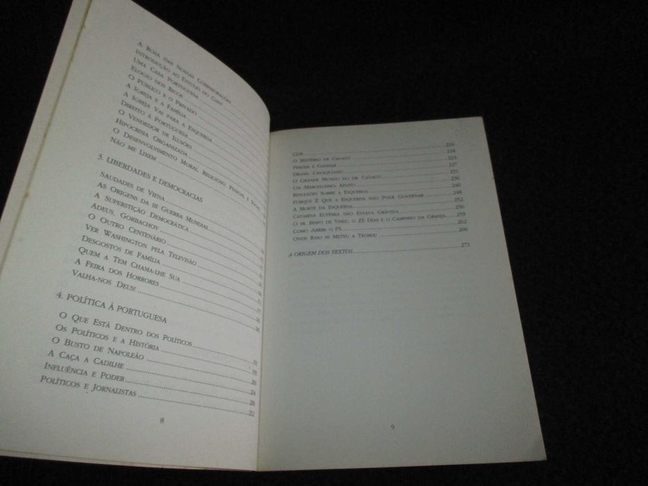 Livro Às Avessas Vasco Pulido Valente