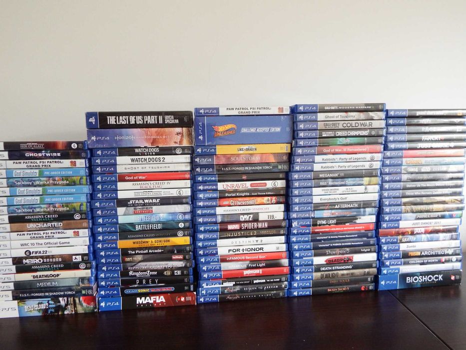 GRY PS4 / PS5 największy wybór GOSTYNIN PŁOCK KUTNO