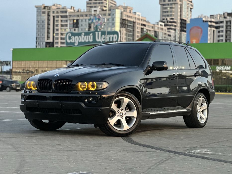 БУМЕР BMW X5 E53 3.0D M57 6900$ в Одессе в отличном состоянии максимальная комплектация